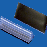GRIPPER T -Bandă magnetică - Bază: 30 x 75 mm - Grosimea maximă a materialului promoțional 2 mm