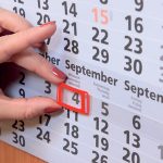 Indicator pentru dată din PVC