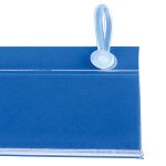 Profil port-etichete extrudat perforat.