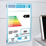 Buzunar cu magnet PET Transparent - Orizontal